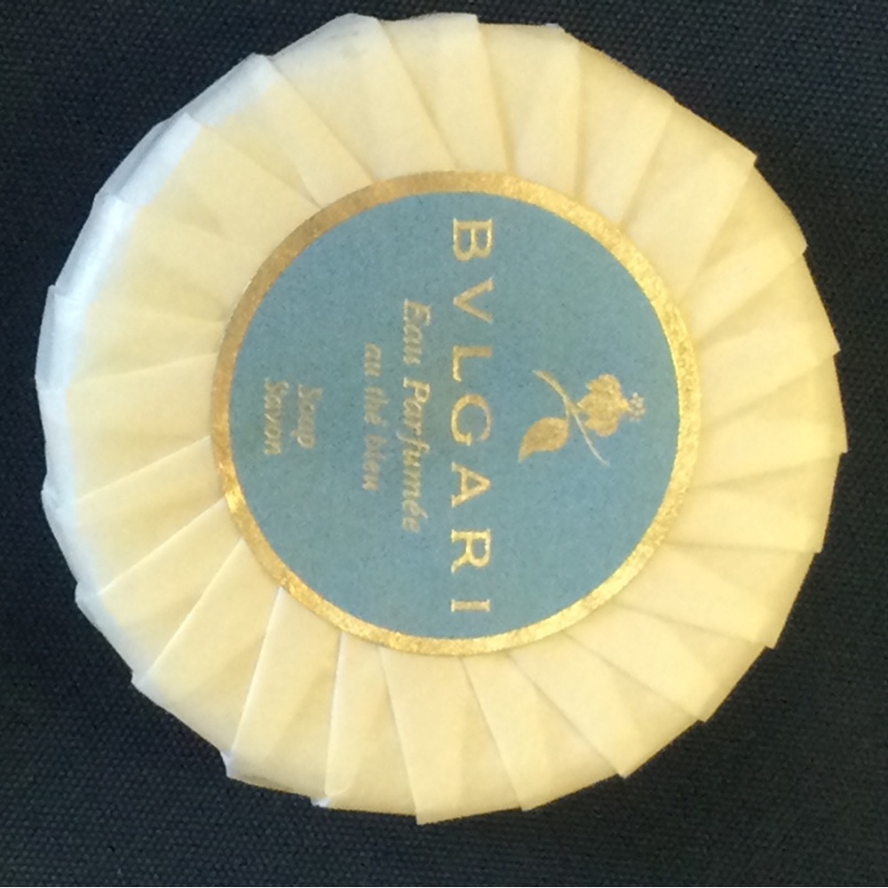 BVLGARI Blue and White Soap